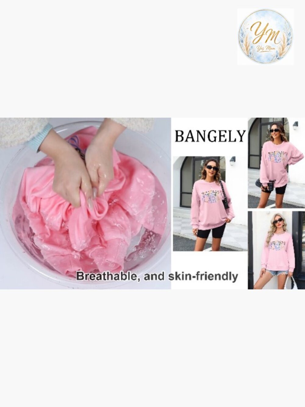 Crewneck Sweatshirt Embroidered Fantasy Castle Pullover Long Sleeve Top - Picture 6 of 6